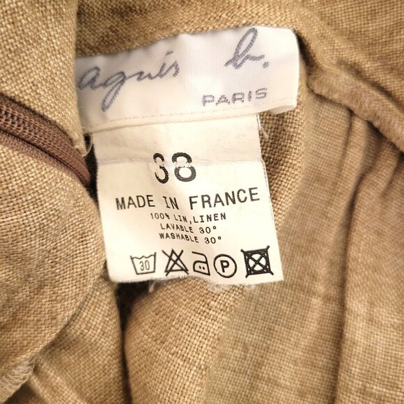 Agnes B. Women's Linen Skirt - Picture 6 of 12